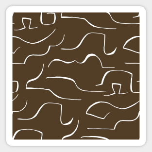 Minimal Abstract Pattern Sticker